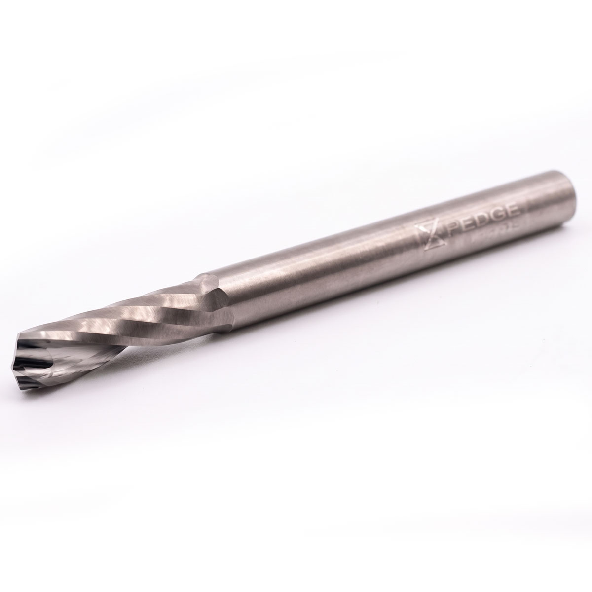 Broca O Series X-Edge para router CNC y pulido de bordes en acrílico, PVC y madera
